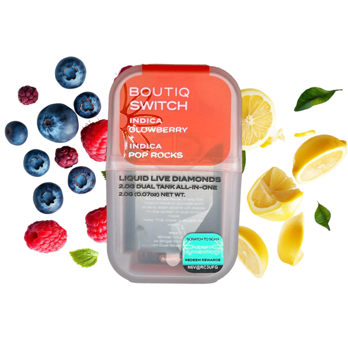 Boutiq Switch V4 Glowberry x Pop Rocks – 2G Disposable Vape - Boutiq Boutiq Switch V4 Glowberry x Pop Rocks – 2G Disposable Vape - Boutiq