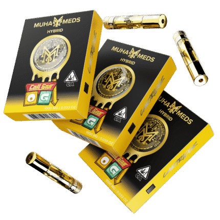 Cali Gas OG Muha Meds Cart 1000MG | Hybrid - Muha Meds USA
