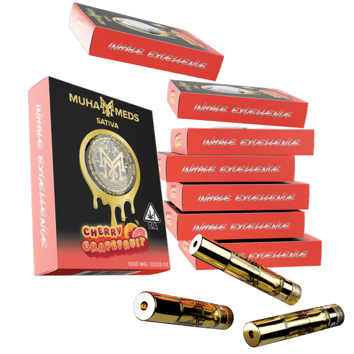 Cherry Grapefruit Muha Meds Cart 1000MG | Sativa - Muha Meds USA Cherry Grapefruit Muha Meds Cart 1000MG | Sativa - Muha Meds USA