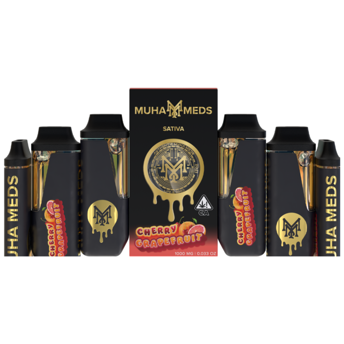 Cherry Grapefruit Muha Meds Disposable 2000MG | Sativa - Muha Meds USA Cherry Grapefruit Muha Meds Disposable 2000MG | Sativa - Muha Meds USA