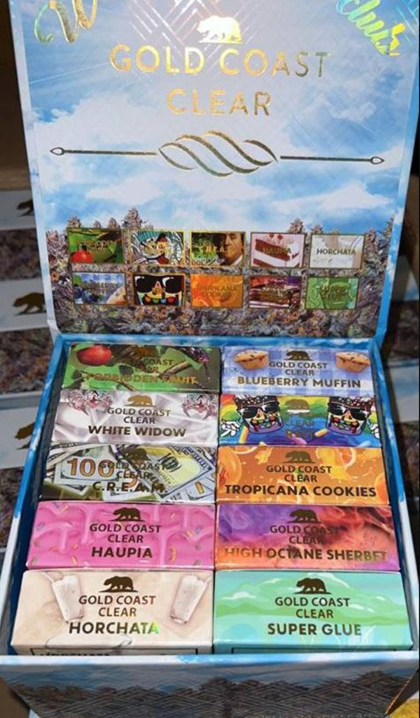 Gold Coast Clear Smokers Club Carts - Free Shipping