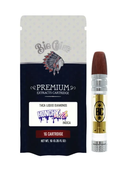 Honcho Late Big Chief Premium Extracts Liquid Diamonds THCA Cartridge 1G