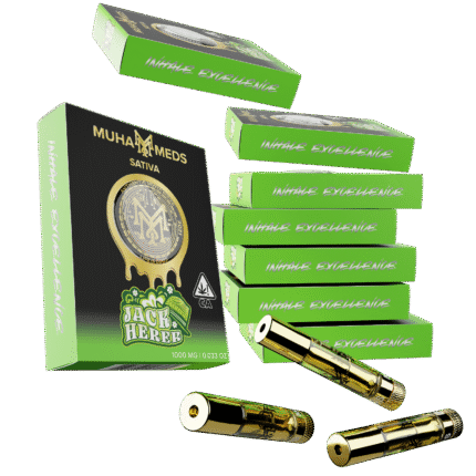 Jack Herer Muha Meds Cart 1000MG | Sativa - Muha Meds USA