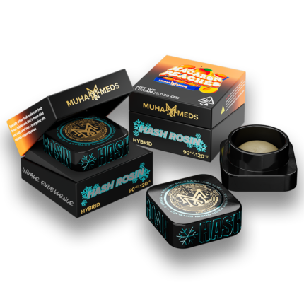 Macaron Peaches Muha Meds Hash Rosin | Hybrid - Muha Meds USA