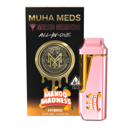 Mango Madness Muha Meds Disposable Melted Diamonds | Hybrid - Muha Meds USA