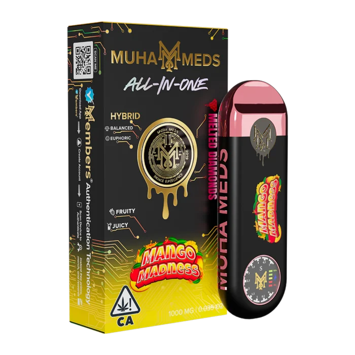 New Muha Gen 3 Mango Madness Hybrid | 1000MG | 0.035OZ - Muha Meds USA New Muha Gen 3 Mango Madness Hybrid | 1000MG | 0.035OZ - Muha Meds USA