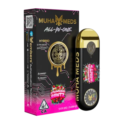 New Muha Gen 3 Strawberry Runts Hybrid | 1000MG - Muha Meds USA