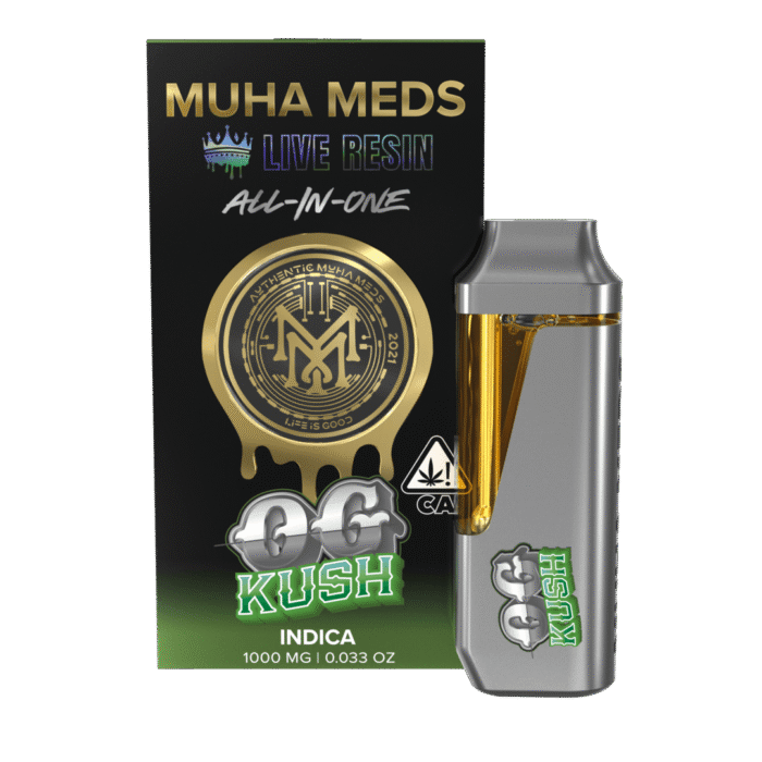 OG Kush Muha Meds Disposable Live Resin | Indica - Muha Meds USA OG Kush Muha Meds Disposable Live Resin | Indica - Muha Meds USA