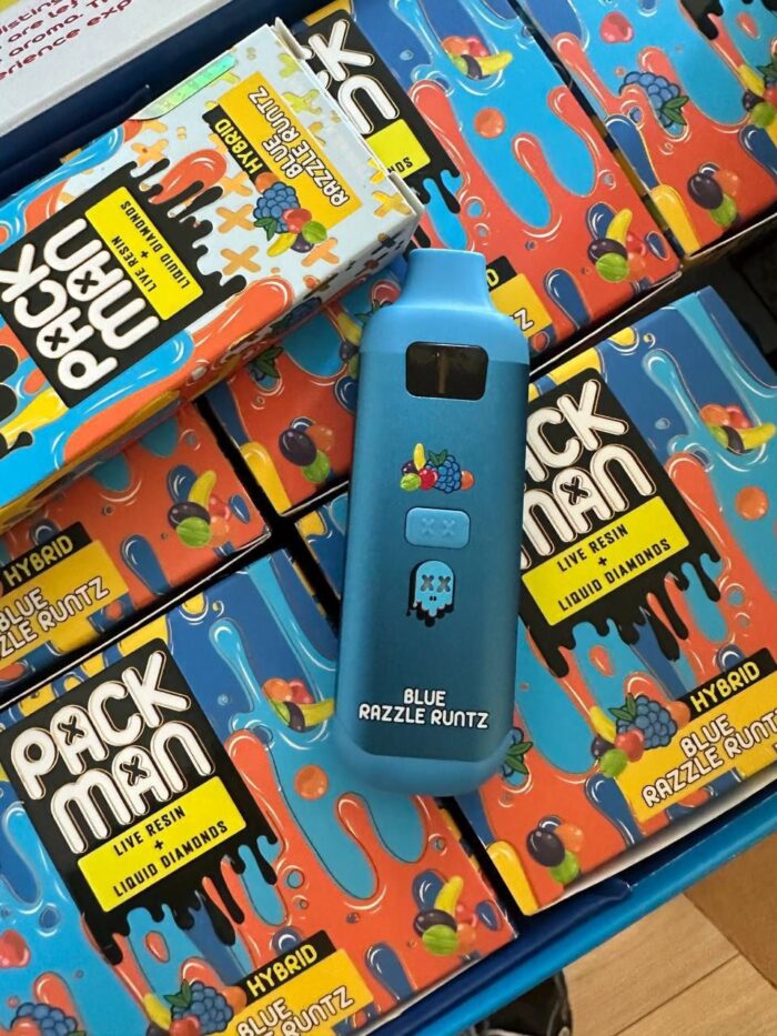 PACKMAN BLUE RAZZLE RUNTZ