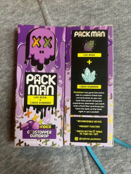 PACKMAN GOBSTOPPER GUMDROP