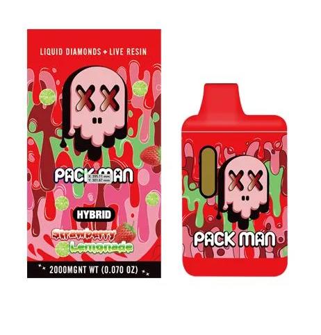 PACKMAN STRAWBERRY LEMONADE