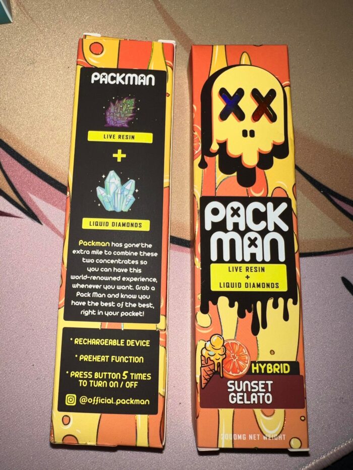 PACKMAN SUNSET GELATO 2G PACKMAN SUNSET GELATO 2G