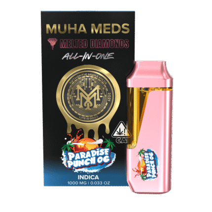 Paradise Punch OG Muha Meds Disposable Melted Diamonds | Indica - Muha Meds USA