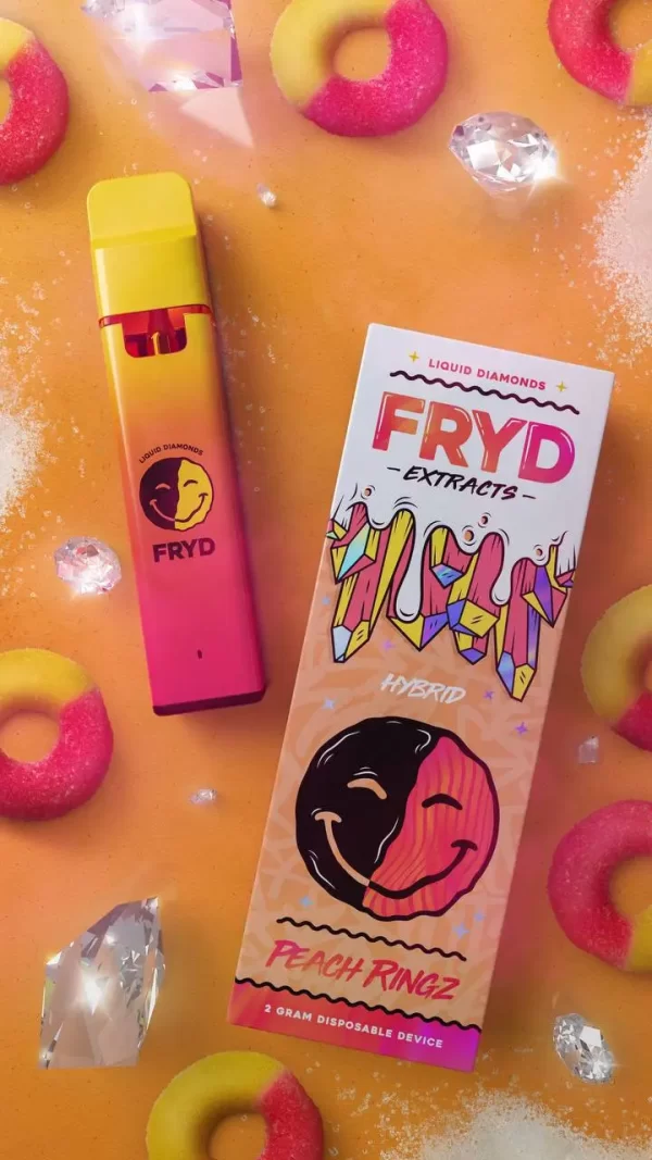 PEACH RINGZ FRYD 12