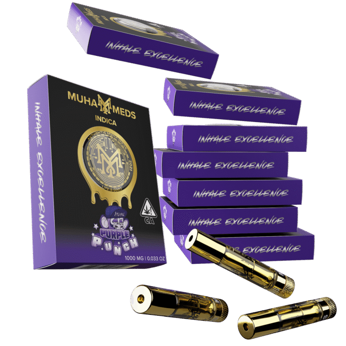 Purple Punch Muha Meds Cart 1000MG | Indica - Muha Meds USA Purple Punch Muha Meds Cart 1000MG | Indica - Muha Meds USA