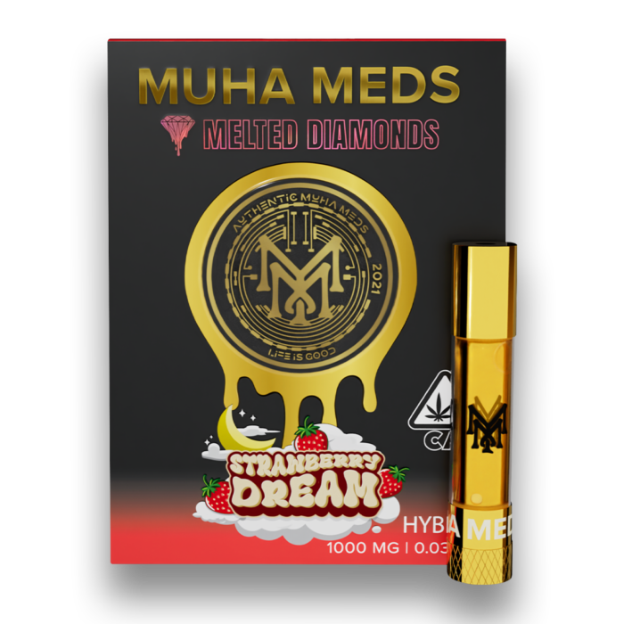 Strawberry Dream Muha Meds Cart 1000MG | Hybrid - Muha Meds USA Strawberry Dream Muha Meds Cart 1000MG | Hybrid - Muha Meds USA