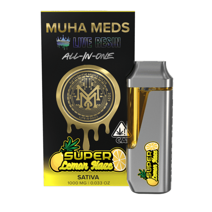 Super Lemon Haze Muha Disposable Live Resin | Sativa - Muha Meds USA
