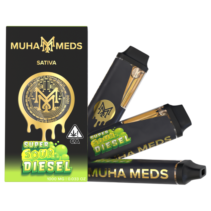 Super Sour Diesel Muha Meds Disposable 2000MG | Sativa - Muha Meds USA Super Sour Diesel Muha Meds Disposable 2000MG | Sativa - Muha Meds USA