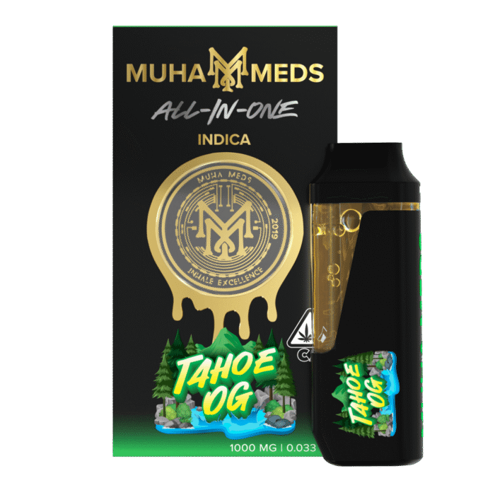 Tahoe OG Muha Meds Disposable 1000MG | Indica - Muha Meds USA