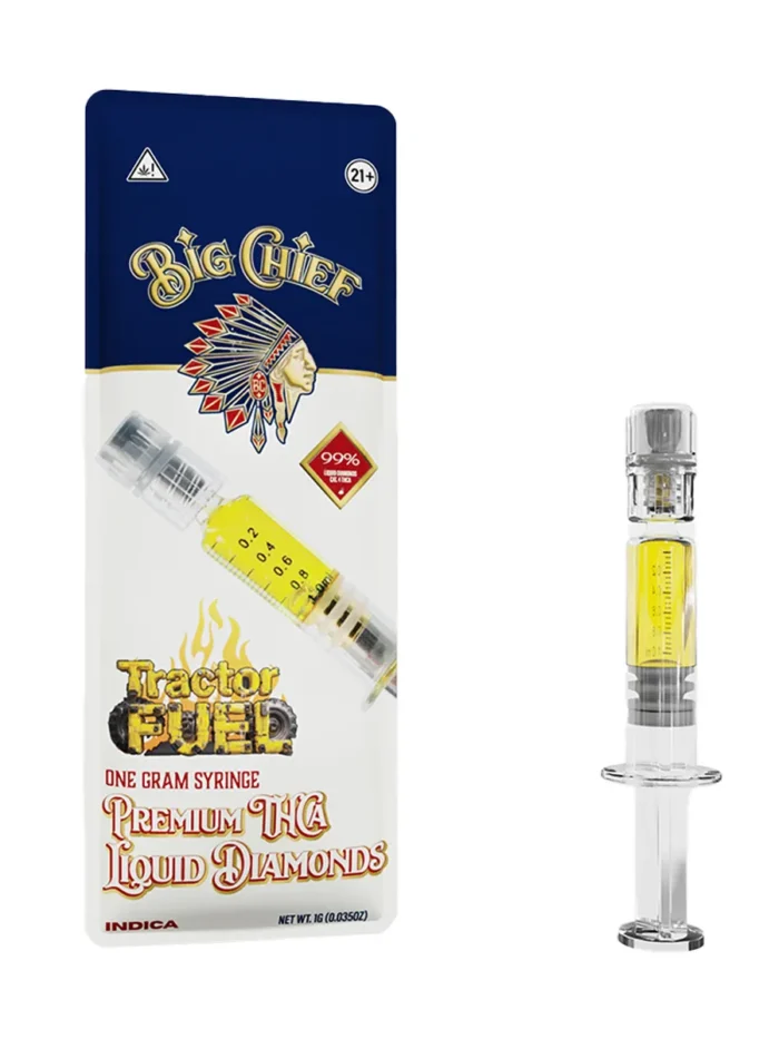 Tractor Fuel Big Chief Syringe Premium THCA Liquid Diamond 1G