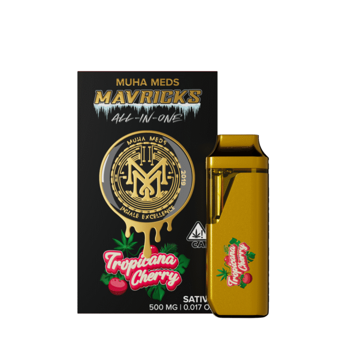 Tropicana Cherry Muha Meds Disposable Maverick | Sativa - Muha Meds USA Tropicana Cherry Muha Meds Disposable Maverick | Sativa - Muha Meds USA