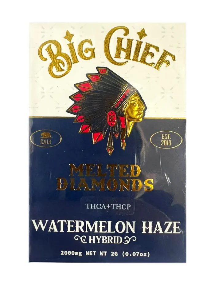 Watermelon Haze Big Chief Melted Diamonds THCA+THCP Cart 2G