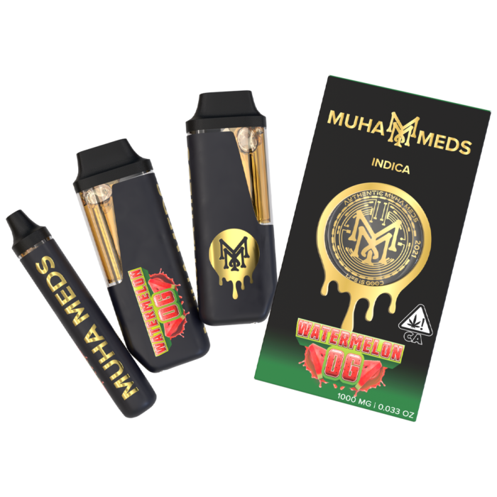 Watermelon OG Muha Meds Disposable 2000MG | Indica - Muha Meds USA