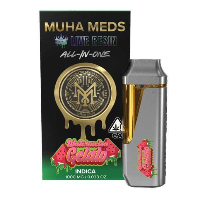 Watermelon OG Muha Meds Disposable Live Resin | Indica - Muha Meds USA