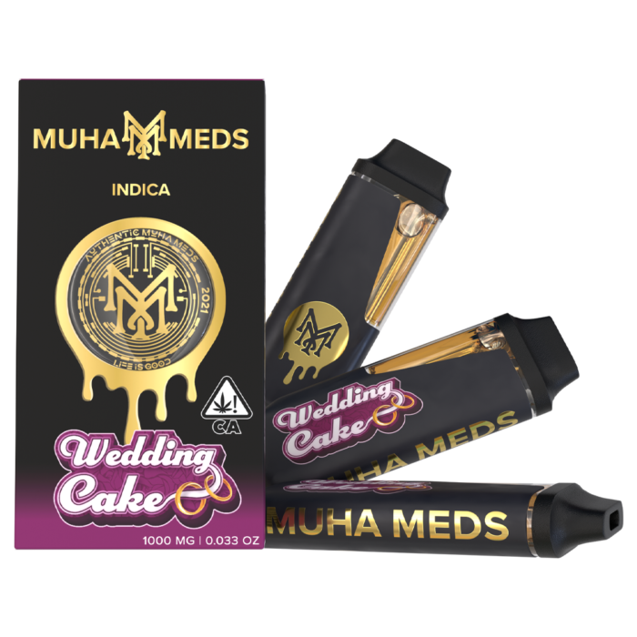 Wedding Cake Muha Meds Disposable 2000MG | Indica - Muha Meds USA Wedding Cake Muha Meds Disposable 2000MG | Indica - Muha Meds USA