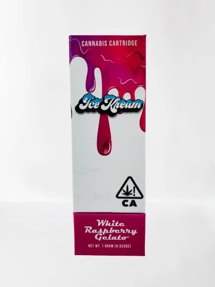 WHITE RASPBERRY GELATO - Kream Disposable Vape